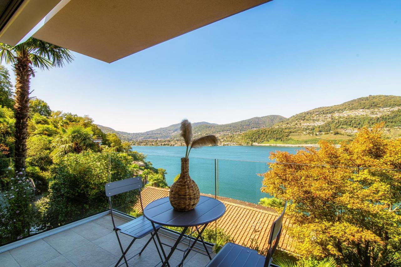 La Palma 1 By Quokka 360 - Modern Panoramic Lake View Flat Montagnola Exterior foto